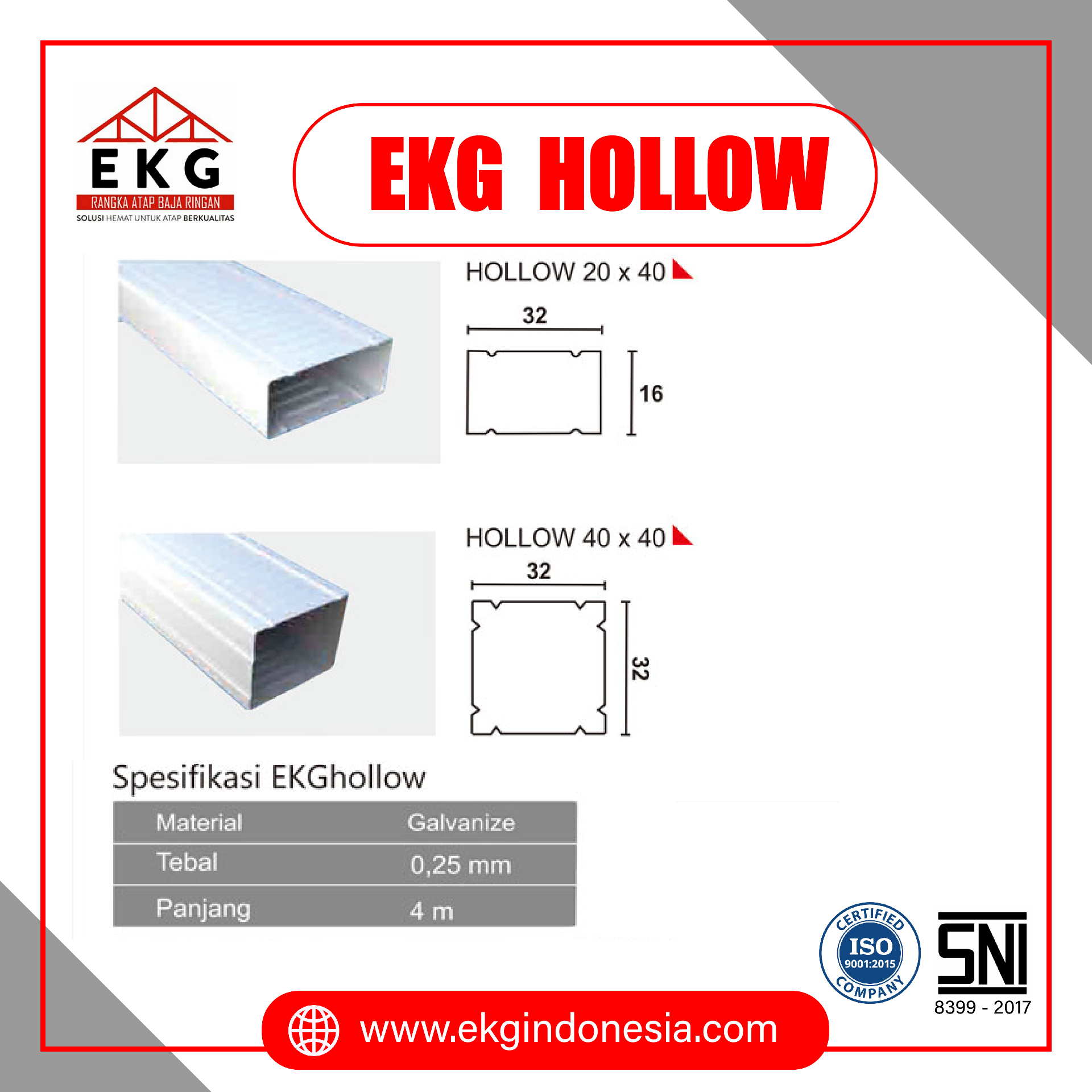 EKG Hollow Galvanis