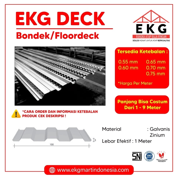 EKG Deck — Bondek / Floordeck