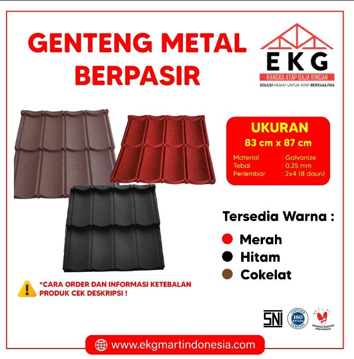 EKG Roof — Genteng Metal Berpasir